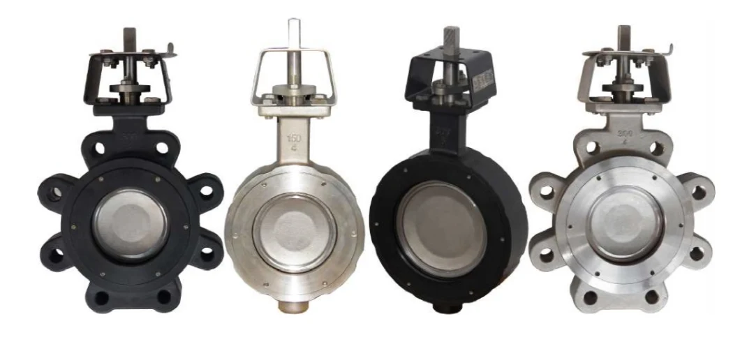 High Performance Double Triple Offset Wcb Butterfly Valve Pad ISO5211