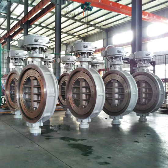 Pn10/Pn16 Keystone Triple Offset Stainless Steel Valve Butterfly Pneumatic Price List Electric Wafer Butterfly Valve