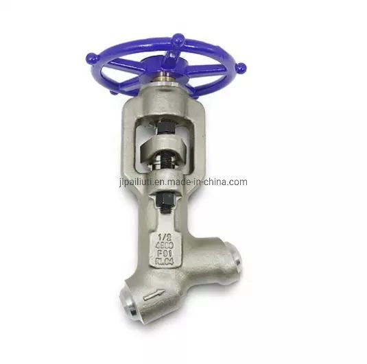Stainless Steel Alloy Monel NPT Thread Y Pattern High Pressure Globe Valve for Petrochemical Industry