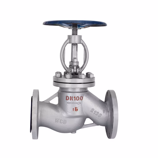 304L/316L Manual Stainless Steel Flange Stop Globe Valve with Hand