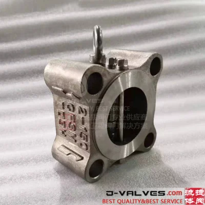 Stainless Steel Ss A351 CF3m Lug Type Double Disc Swing Pressure Seal Check Valve
