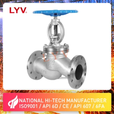 Rising Stem Bolted Bonnet RF Flanged Pressure Seal Globe Valve with Rotork Actuator